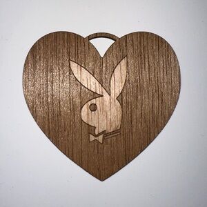 Playboy bunny wood ornament NWOT